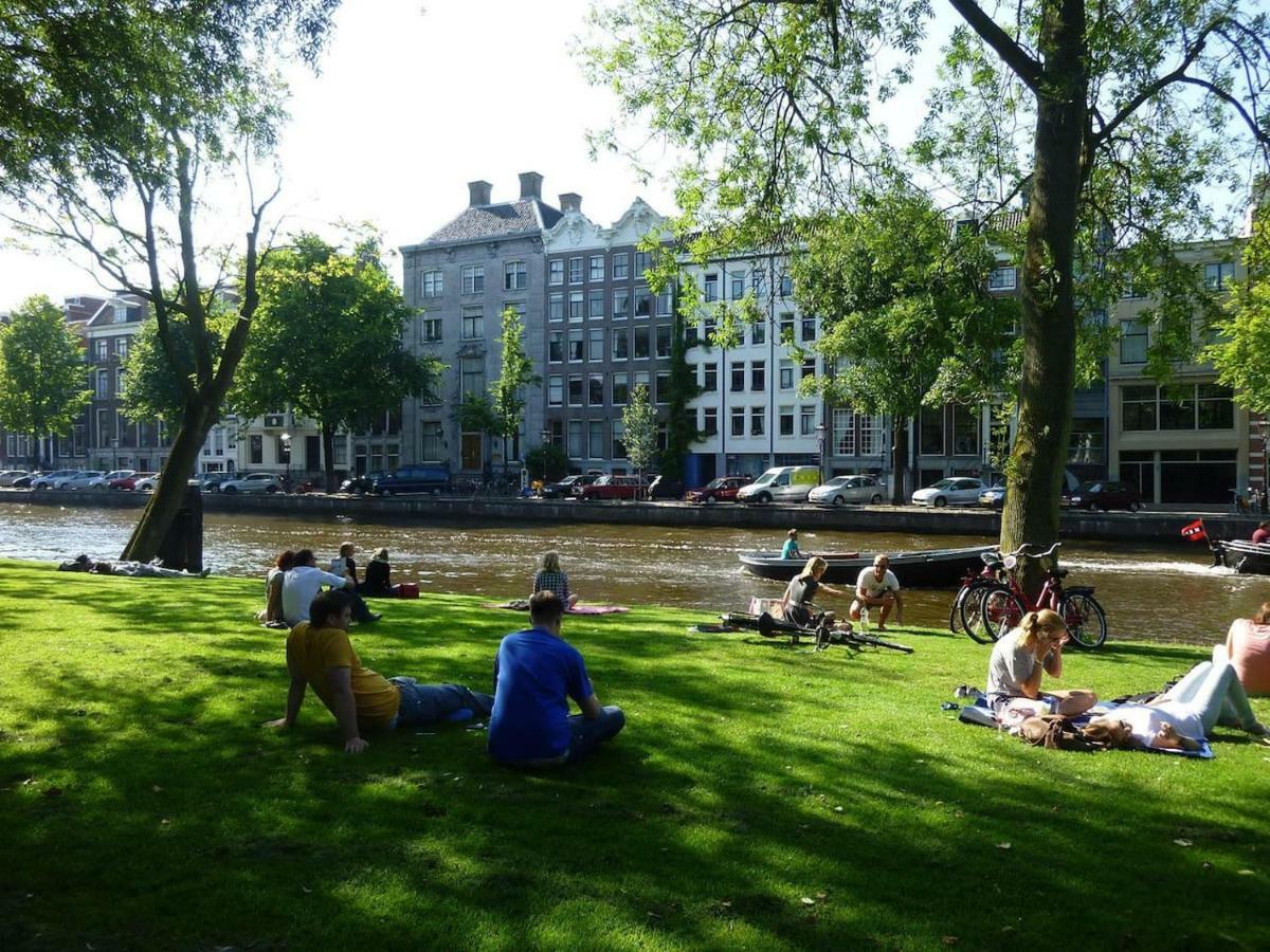 Quiet Apartment For 4 At Park In Center Amsterdam Bagian luar foto