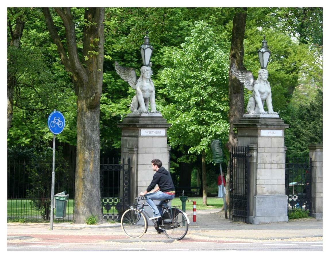 Quiet Apartment For 4 At Park In Center Amsterdam Bagian luar foto